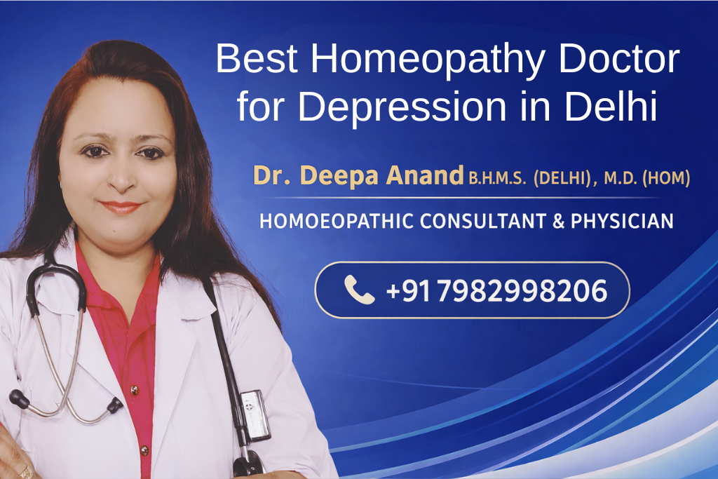 Best Homeopathy Doctor for Depression in Delhi
