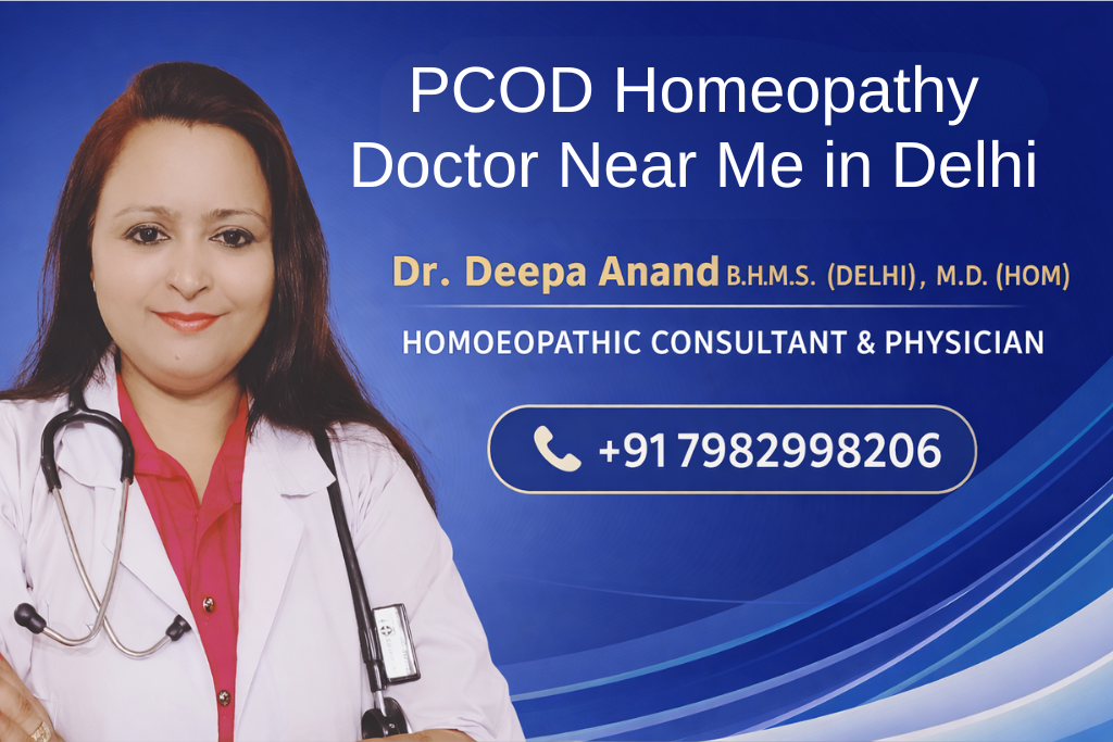 PCOD Homeopathy Doctor Near Me in Delhi